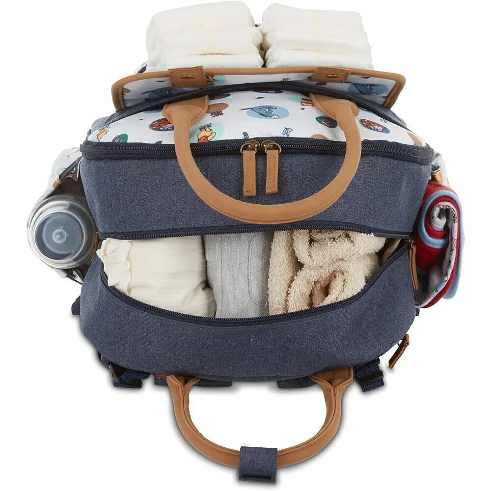 🆕Disney Baby diaper bag, Winnie The Pooh Double Hnadle, Backpack